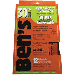 Ben'S 30% Deet Wipes | 12 Pack Ben'S 30% Deet Wipes | 12 Pack