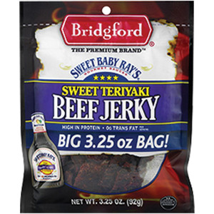 Sweet Baby Rays Sweet Teriyaki Jerky | 3.25 Oz Sweet Baby Rays Sweet Teriyaki Jerky | 3.25 Oz