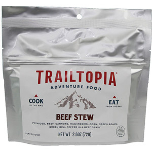 Trailtopia Beef Stew | Single Serving Trailtopia Beef Stew | Single Serving