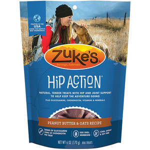 Zukes Hip Action P.B. Treats | 6 Oz Zukes Hip Action P.B. Treats | 6 Oz