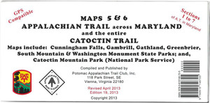 Appalacian Trail Map: Maryland Appalacian Trail Map: Maryland