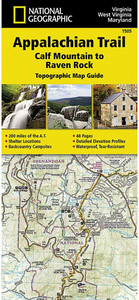 National Geographic Appalacian Trail- Calf Mountain to Raven Rock No. 1505 National Geographic Appalacian Trail- Calf Mountain to Raven Rock No. 1505
