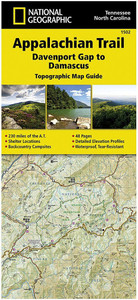 National Geographic Appalacian Trail | Davenport Gap to Damascus No. 1502 National Geographic Appalacian Trail | Davenport Gap to Damascus No. 1502