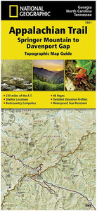 National Geographic Appalacian Trail | Springer Mountain to Davenport Gap No. 1501 National Geographic Appalacian Trail | Springer Mountain to Davenport Gap No. 1501