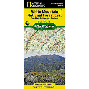 National Geographic | White Mountains National Forest East Half No. 741 National Geographic | White Mountains National Forest East Half No. 741