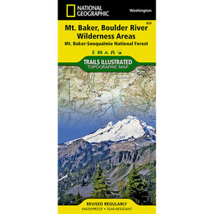 National Geographic | Mt Baker Boulder River Wilderness Areas No. 826 National Geographic | Mt Baker Boulder River Wilderness Areas No. 826