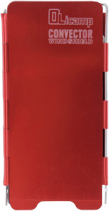 Olicamp Convector Windshield | Red Olicamp Convector Windshield | Red