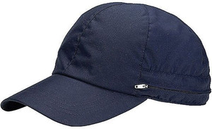 Juniper Microfiber Cap | With Flap | Navy