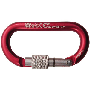 Kong Oval Keylock Screw Gate Anodized Kong Oval Keylock Screw Gate Anodized