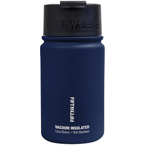 Fifty/Fifty 12 Oz Vaccum Insulated Flip Top | Navy Fifty/Fifty 12 Oz Vaccum Insulated Flip Top | Navy
