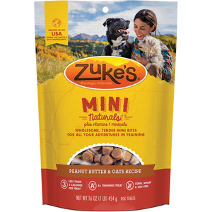 Zukes Mini Naturals | Pb & Oats | 16 Oz Zukes Mini Naturals | Pb & Oats | 16 Oz