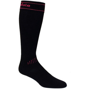 Bridgedale Micro Fit Race Women's Ski Sock | Black/Pink | Medium Bridgedale Micro Fit Race Women's Ski Sock | Black/Pink | Medium