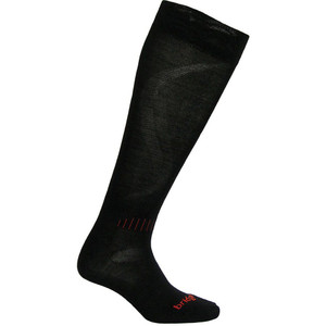 Bridgedale Micro Fit Race Men's Ski Sock | Black/Orange | Medium Bridgedale Micro Fit Race Men's Ski Sock | Black/Orange | Medium