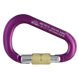 Stubai Hms Anodized Screw Gate | Violet Stubai Hms Anodized Screw Gate | Violet