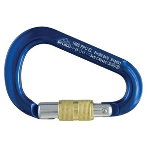 Stubai Hms Anodized Screw Gate | Blue