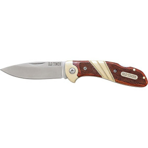 Old Timer Old Timer Wood Lockback Old Timer Old Timer Wood Lockback