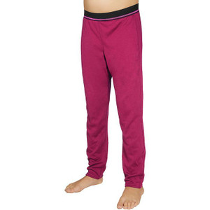 Hot Chillys Bi-Ply Bottom Kids | Cranberry | X-Small Hot Chillys Bi-Ply Bottom Kids | Cranberry | X-Small