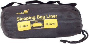 Acecamp Cotton Sleeping Bag Liner | Mummy Acecamp Cotton Sleeping Bag Liner | Mummy