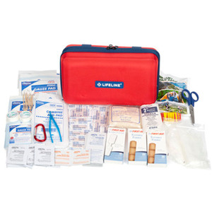 Lifeline Hardshell Firstaid Kit Deluxe | 121 Piece