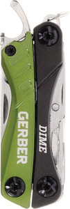 Gerber Dime Pocket Tool | Green | Clam Gerber Dime Pocket Tool | Green | Clam
