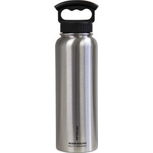 Fifty/Fifty 40Oz Vaccum Insulated With 3 Finger Grip Cap | Stainless Steel Fifty/Fifty 40Oz Vaccum Insulated With 3 Finger Grip Cap | Stainless Steel