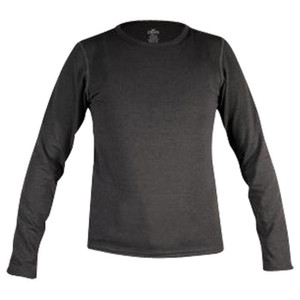 Hot Chillys Bi-Ply Crew Kids | Black | X-Small Hot Chillys Bi-Ply Crew Kids | Black | X-Small