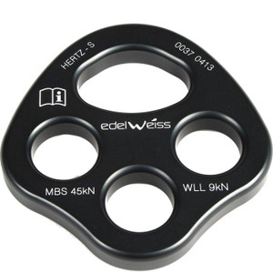 Edelweiss Hertz Small Four Anchor Plate Edelweiss Hertz Small Four Anchor Plate