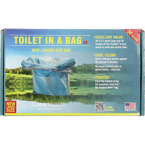 Cleanwaste Toilet In A Bag | 30 Pack Cleanwaste Toilet In A Bag | 30 Pack