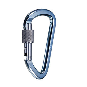 Smc Lite Alloy Steel Screw Gate Carabiner | Bright Smc Lite Alloy Steel Screw Gate Carabiner | Bright
