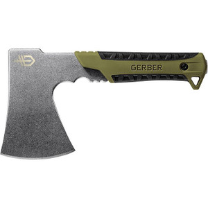 Gerber Pack Hatchet | Silver/Green Gerber Pack Hatchet | Silver/Green