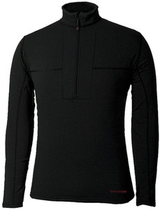 Terramar Ecolator Fleece Men's Longsleeve Zip | Black | X-Large Terramar Ecolator Fleece Men's Longsleeve Zip | Black | X-Large