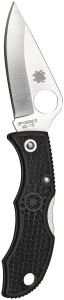 Spyderco Ladybug Black Plain Edge