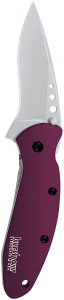 Kershaw Scallion Aluminum Pocket Knife | Purple Kershaw Scallion Aluminum Pocket Knife | Purple