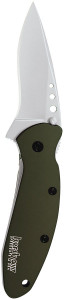 Kershaw Scallion Aluminum Pocket Knife | Olive Drab Kershaw Scallion Aluminum Pocket Knife | Olive Drab