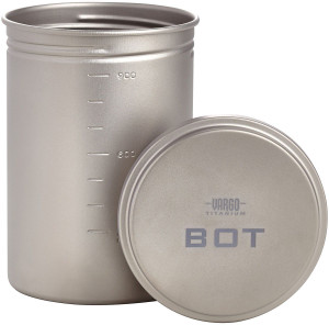 Vargo Titanium "Bot" Bottle Pot Vargo Titanium "Bot" Bottle Pot