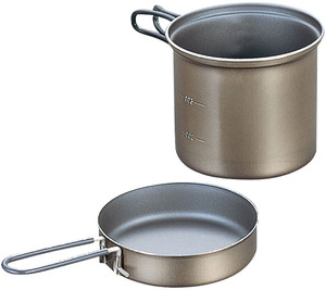 Evernew Titanium Ns Deep Pot | .9L Handle Evernew Titanium Ns Deep Pot | .9L Handle