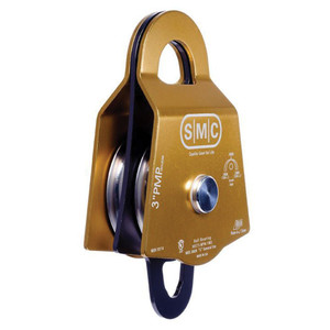 Smc 3" Prusik Minding Double Pulley | Gold Smc 3" Prusik Minding Double Pulley | Gold