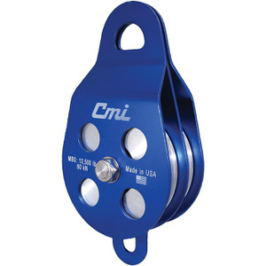 Cmi 4" Double Aluminum Sheave Bearing Rescue Pulley Cmi 4" Double Aluminum Sheave Bearing Rescue Pulley