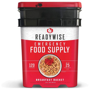 Readywise Breakfast Emergency Food | 120 Servings Readywise Breakfast Emergency Food | 120 Servings