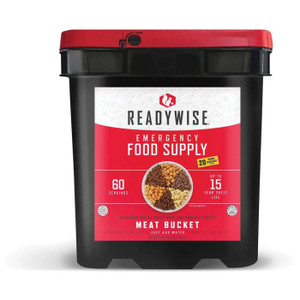 Readywise Emergency Food Meat Bucket | 60 Servings Readywise Emergency Food Meat Bucket | 60 Servings