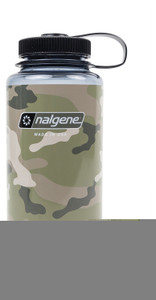 NALGENE  WIDE MOUTH 32OZ SUSTAIN BOTTLE | CAMO GRAY
