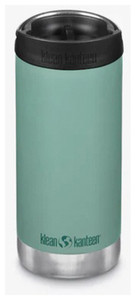 KLEAN KANTEEN  TKWIDE 12 OZ | BERYL GREEN W/ CAFE CAP