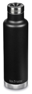 KLEAN KANTEEN  INSULATED CLASSIC 25 OZ | BLACK W/ POUR THROUGH CAP