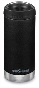 KLEAN KANTEEN  TKWIDE 12 OZ | BLACK W/ CAFE CAP