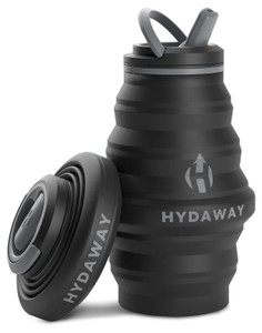 HYDAWAY  COLLAPSIBLE WATER BOTTLE | MIDNIGHT | 17 OZ