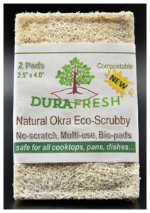 DURAFRESH OKRA ECO SCRUBBY 2 PACK