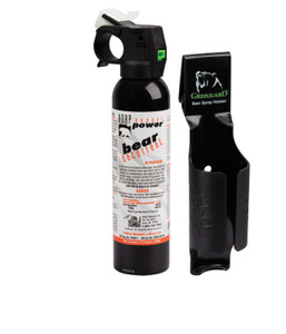 UDAP  9.2OZ BEAR SPRAY W/PLASTIC GRIZ GUARD HOLSTER