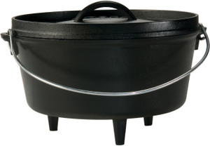 LODGE  10 IN - 5 QT DEEP CAMP DUTCH OVEN