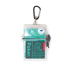 Kikkerland Waterproof Poker Cards