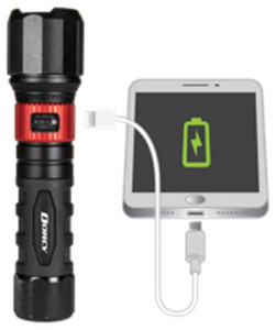 DORCY  1000L USB RECHARGEABLE INSTANT SPOT FLOOD FLASHLIGHT